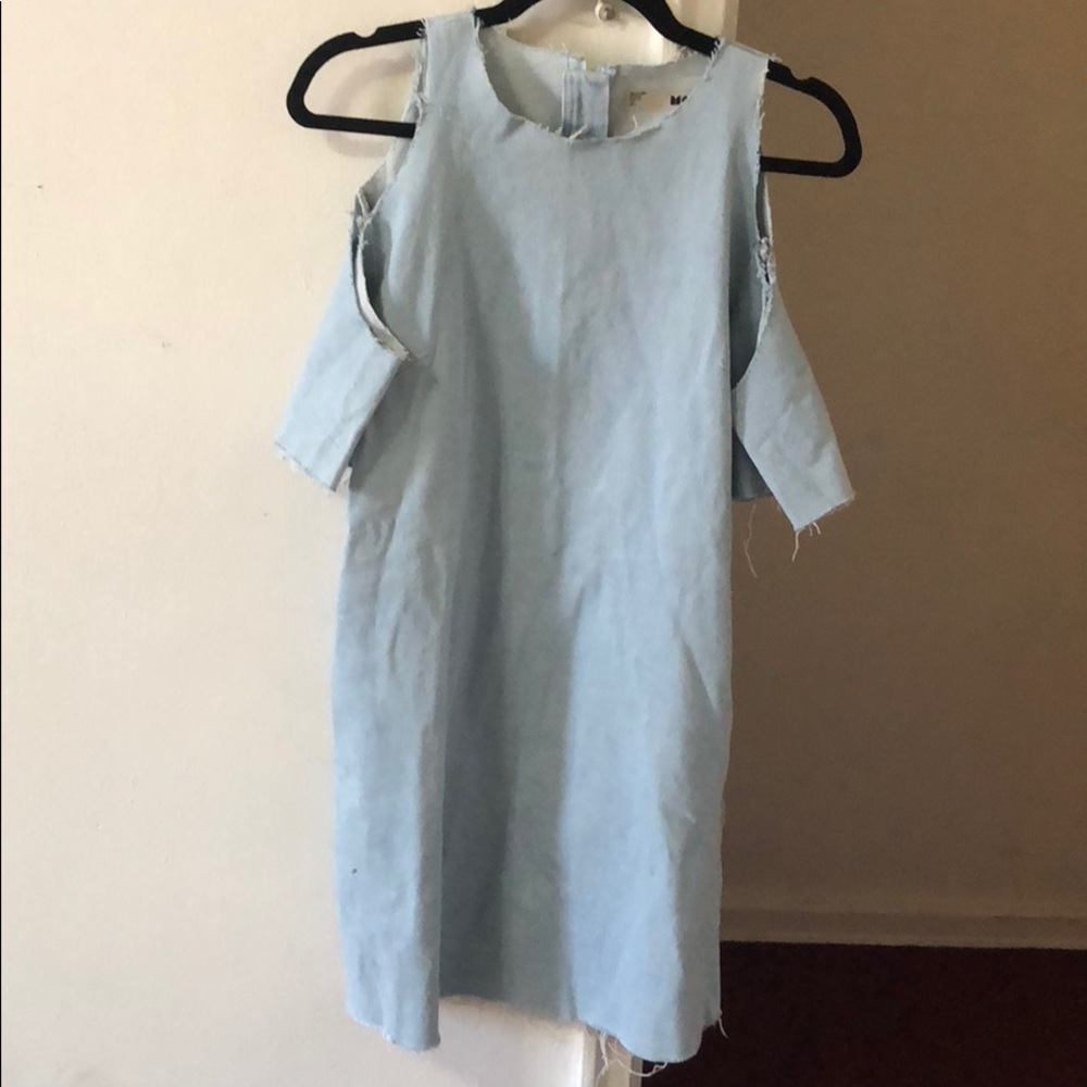 Topshop Moto Denim Dress